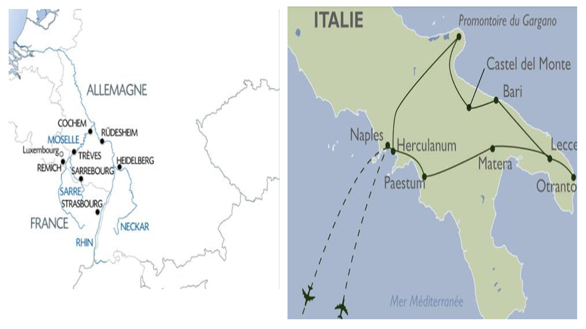 Les deux voyages de 2023